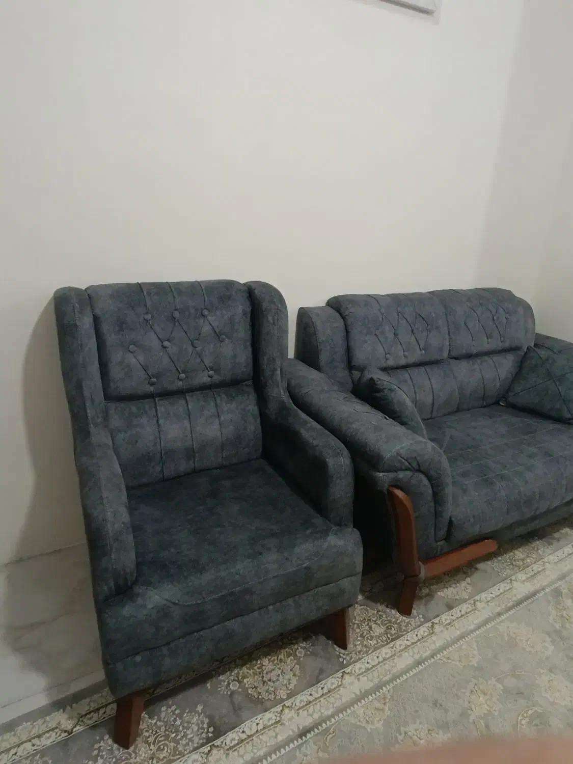 مبل  مبلمان 7نفره|مبلمان خانگی و میز عسلی|رباط‌کریم, رباط‌کریم|دیوار