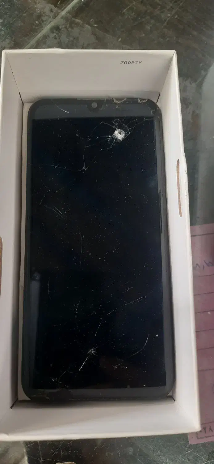 گوشی هواوی Y6ال سی دیش شکسته کارتن داره توافقی|موبایل|الوند, |دیوار