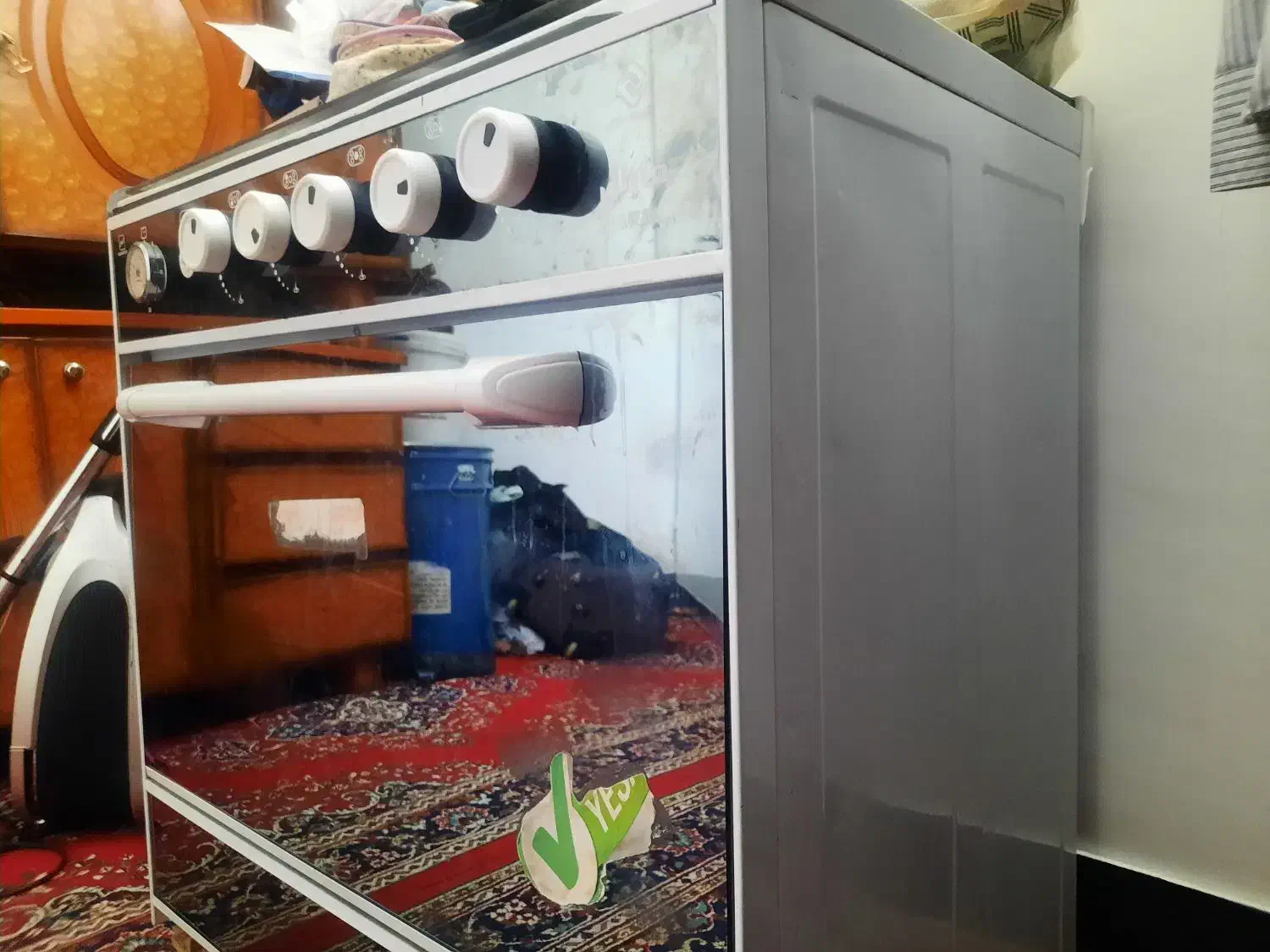 گاز ۵ شعله مارال|اجاق گاز و لوازم برقی پخت‌وپز|فیروزآباد (فارس), |دیوار