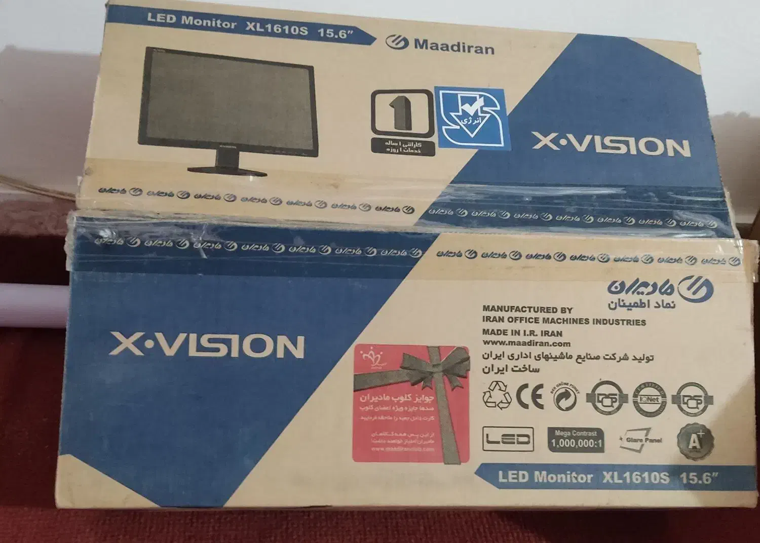 مانیتور نو نو. فقط انباکس شده.|قطعات و لوازم جانبی رایانه|بندر امام خمینی, |دیوار