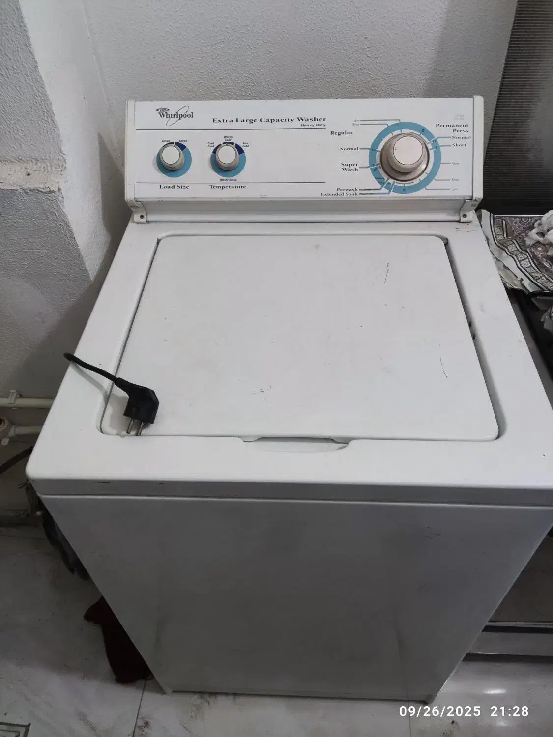 ماشین لباسشویی ویرپول آمریکا|ماشین لباسشویی و خشک‌کن لباس|تهران, پونک|دیوار