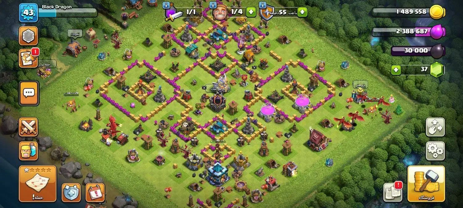 اکانت کلش تان ۱۴|کنسول، بازی ویدئویی و آنلاین|مرند, |دیوار