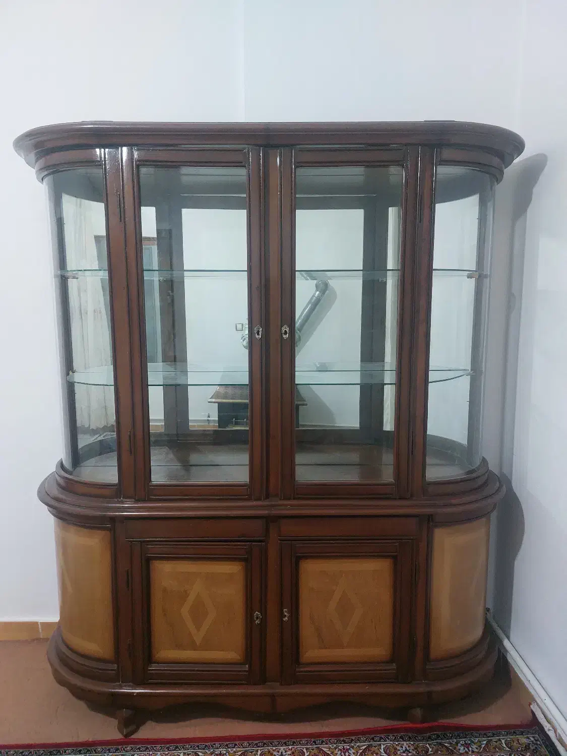 بوفه چوبی|بوفه، ویترین، کنسول|گرمی, |دیوار