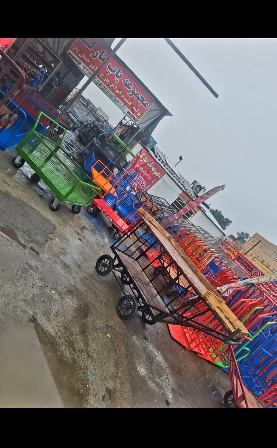 (گاری کاسبی خشکبار)چهار چرخ دستی حمل بار و خشکبار|ابزارآلات|تهران, میدان میوه و تره‌بار مرکزی|دیوار
