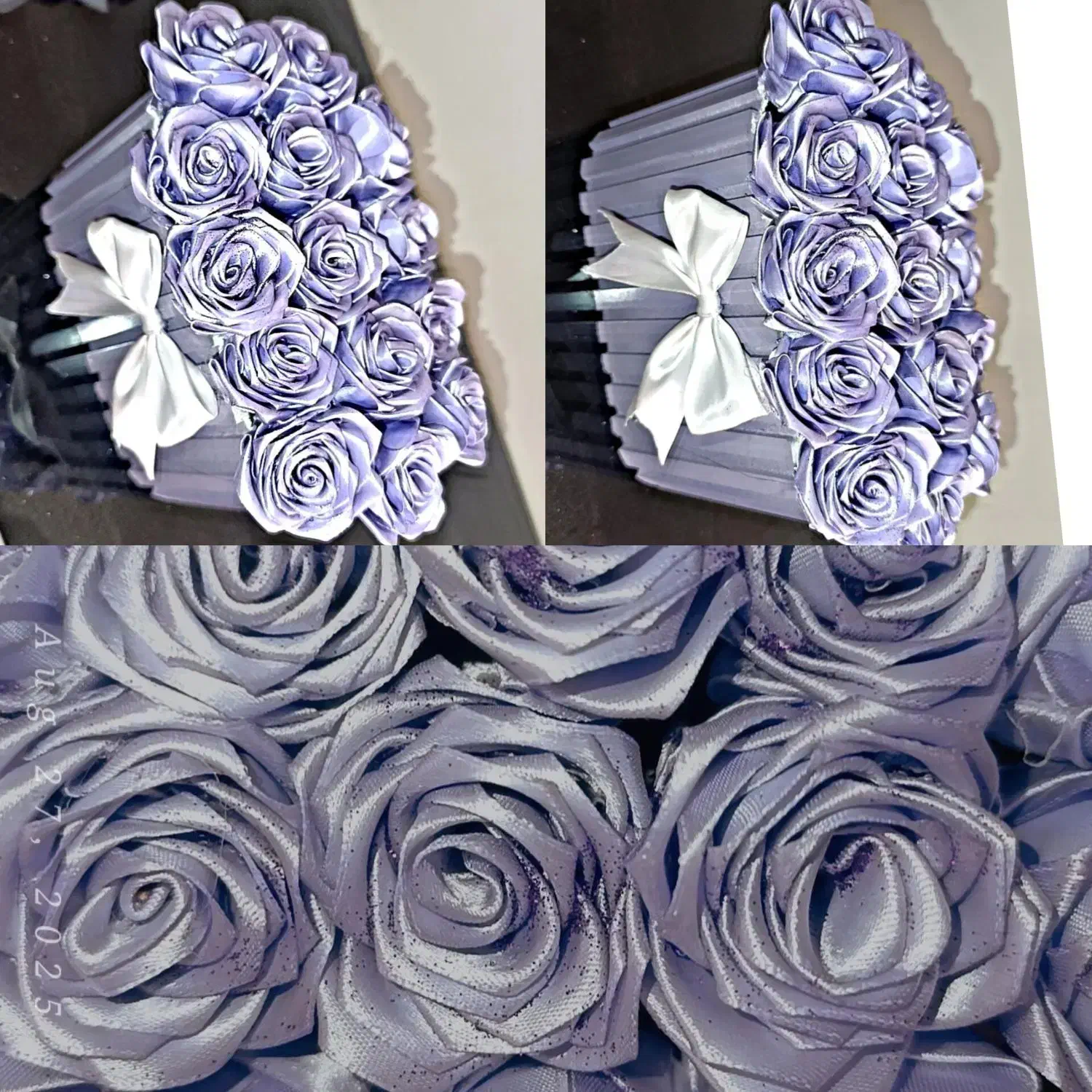 باکس 10شاخه گل زر ربانی یاسی|گل مصنوعی|اصفهان, شهرک کاوه|دیوار