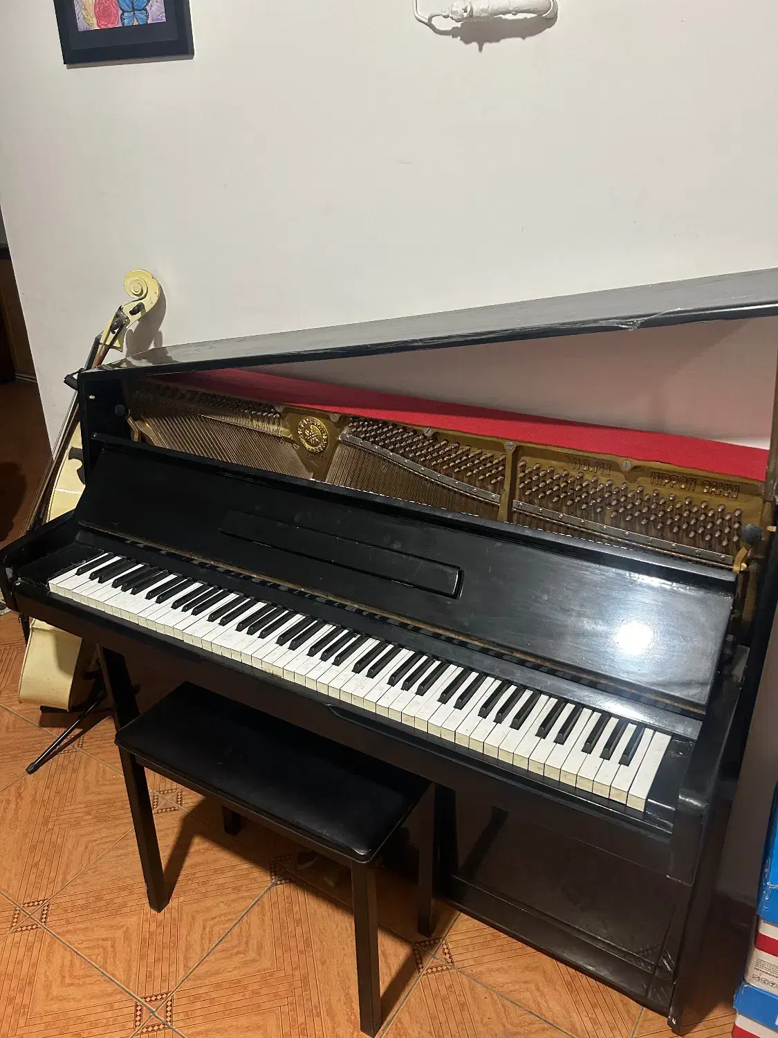 پیانو یاماها|پیانو، کیبورد، آکاردئون|زنجان, |دیوار