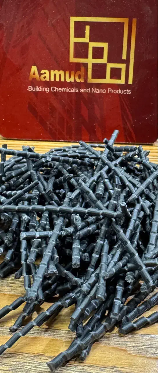 الیاف ماکروسنتتیک آمود برای بتن صنعتی|مصالح و تجهیزات ساختمان|اصفهان, تخت فولاد|دیوار