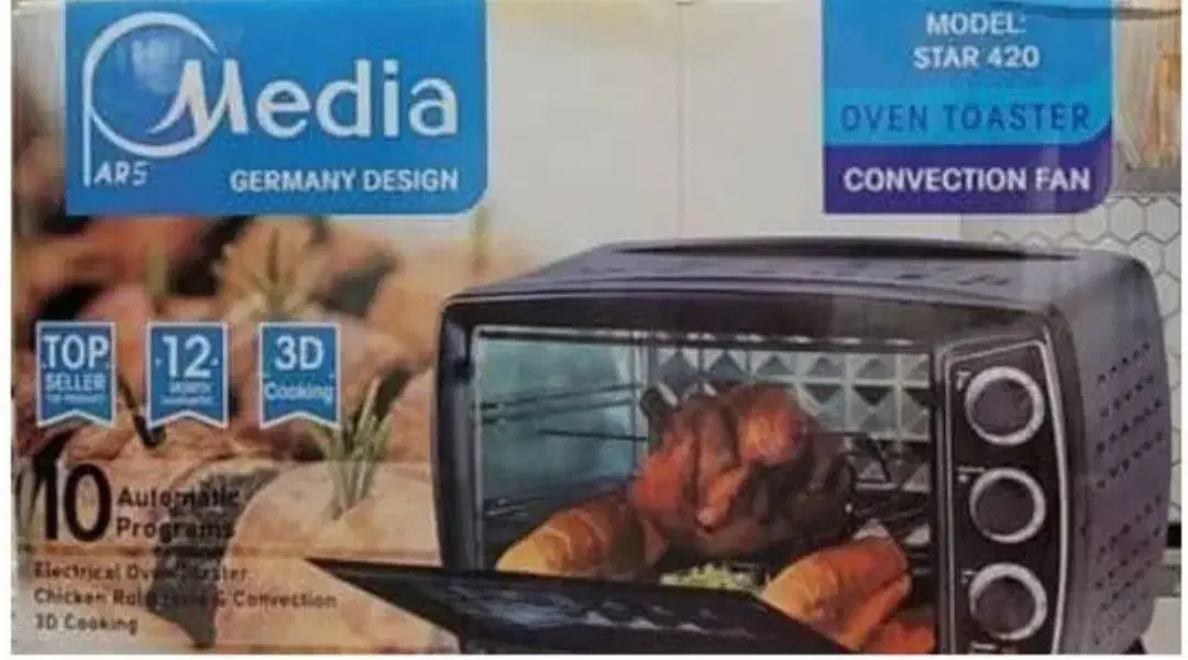 اون تستر ۶۰ لیتری برند معتبر media مدل استار ۴۲۰|اجاق گاز و لوازم برقی پخت‌وپز|گرگان, |دیوار