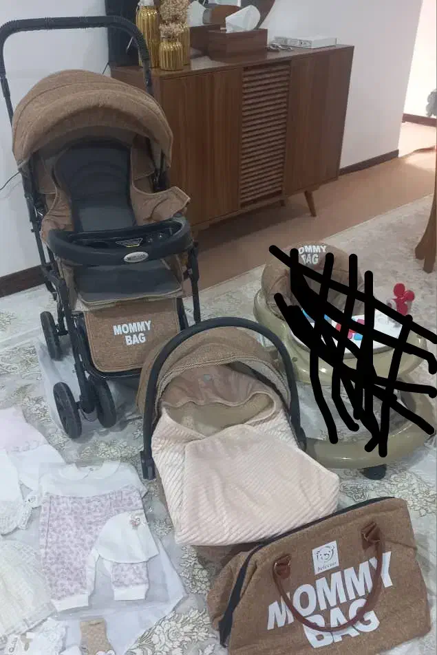 کریر کالسکه ساک بچه|اسباب و اثاث بچه|ماهدشت, |دیوار