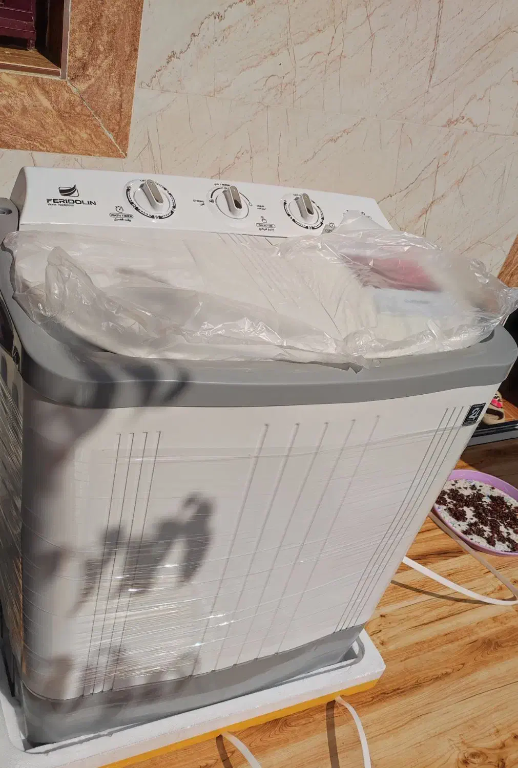 لباسشویی دوقولو 7کیلویی 8000000|ماشین لباسشویی و خشک‌کن لباس|رشت, لاکان|دیوار