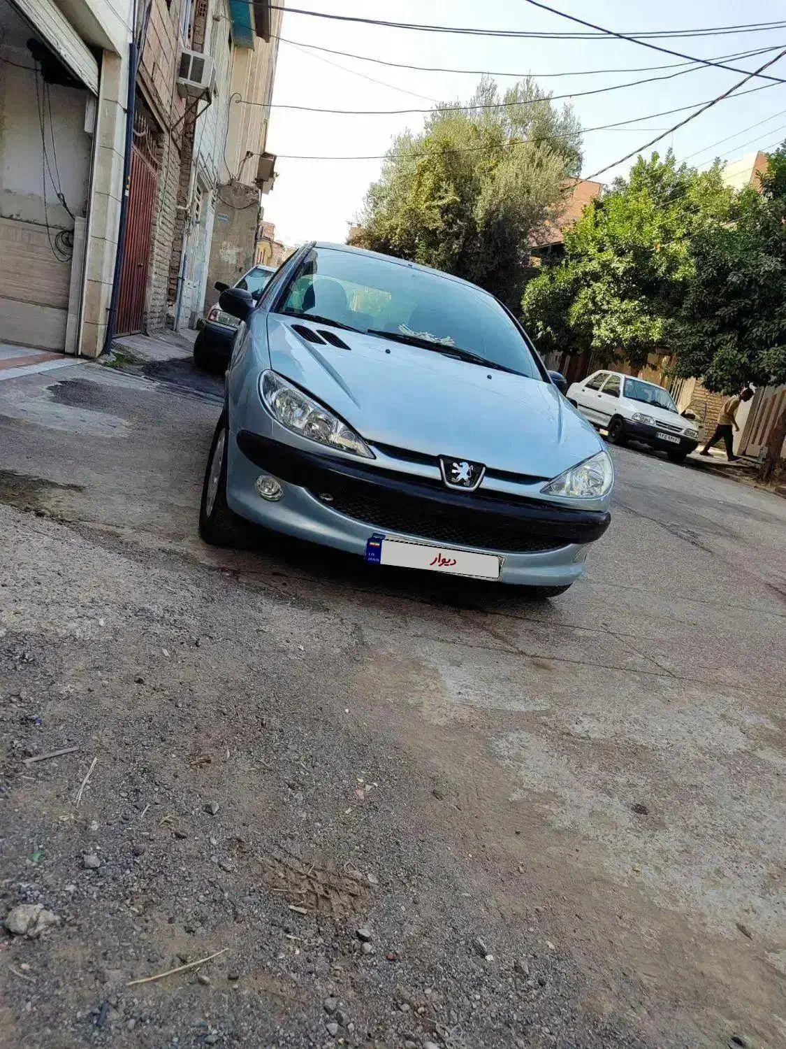 پژو206تیپ2 ماشین دور رنگ می‌باشدبا پراید هم میزنم|خودرو سواری و وانت|گرگان, |دیوار