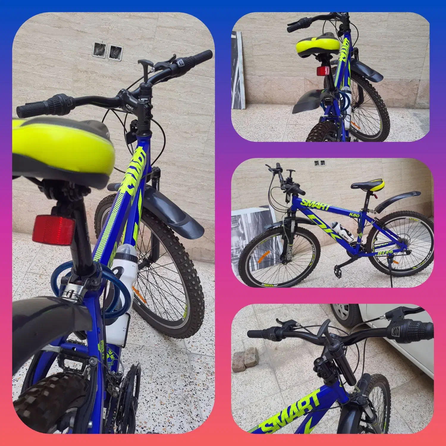 دوچرخه وارداتی ok شب رنگ سایز 26|دوچرخه، اسکیت، اسکوتر|قرچک, پارس سرام|دیوار