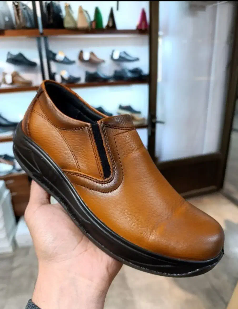 کفش های چرم مردانه|کیف، کفش، کمربند|قم, نیروگاه|دیوار