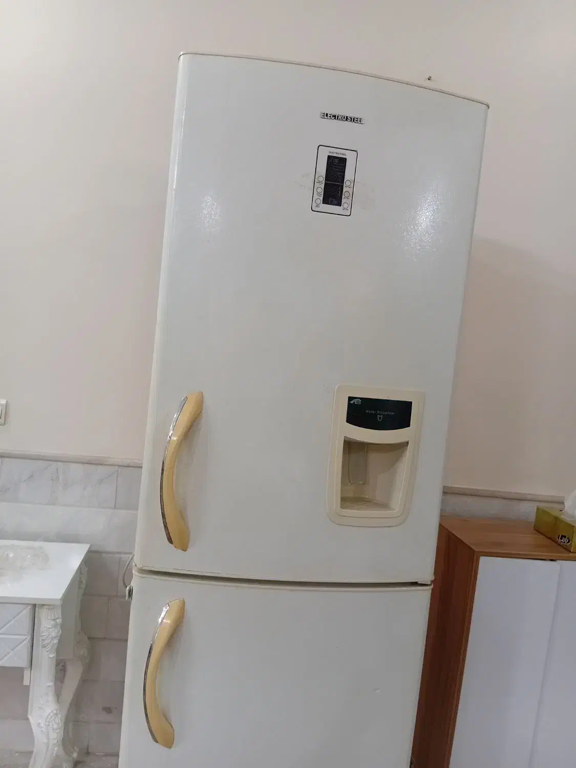 یخچال الکترواستیل سالم|یخچال و فریزر|قم, قلعه کامکار|دیوار