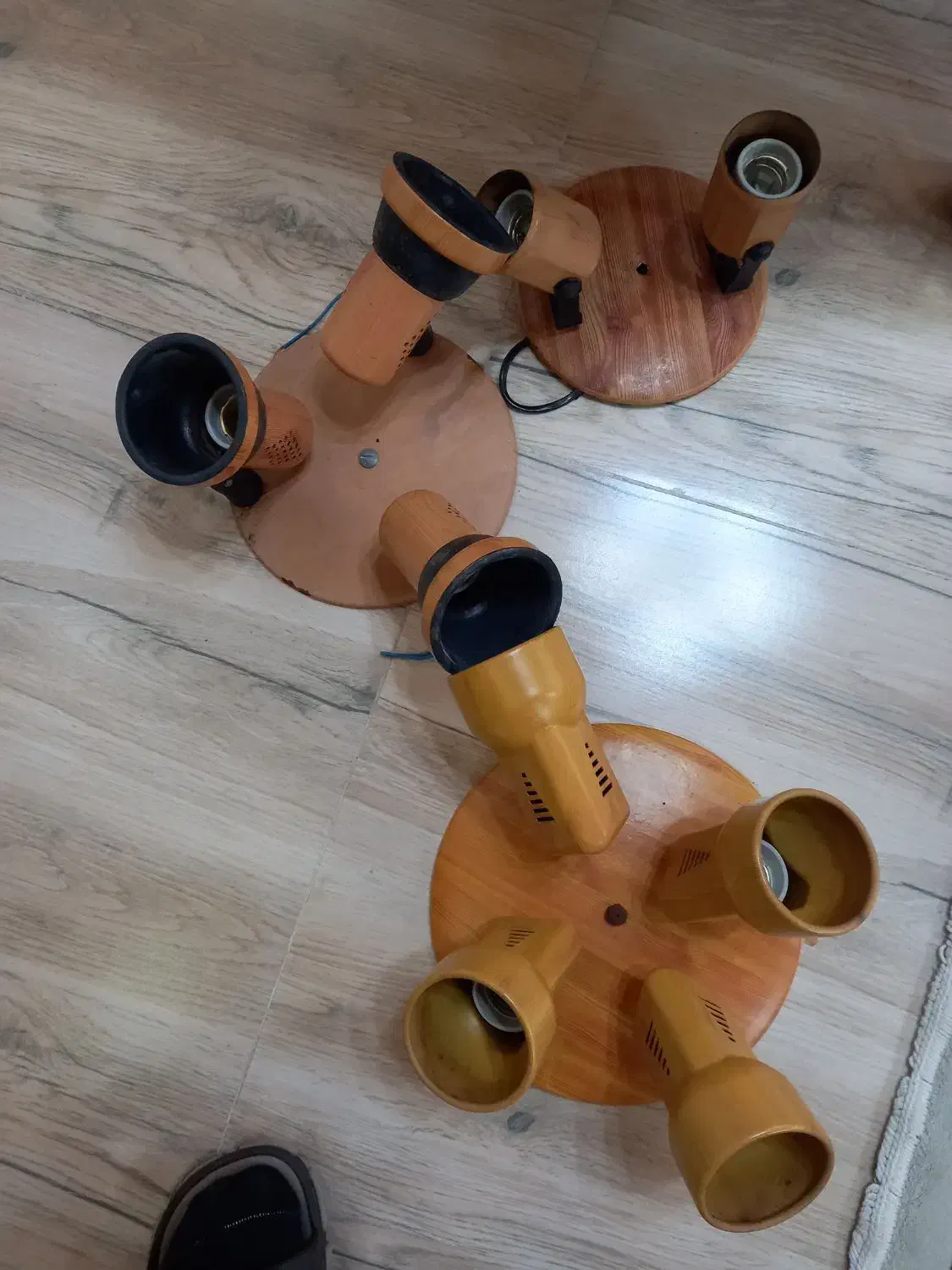 چراغ سقفی ۹ شعله|لامپ و چراغ|بندر انزلی, شیلات|دیوار