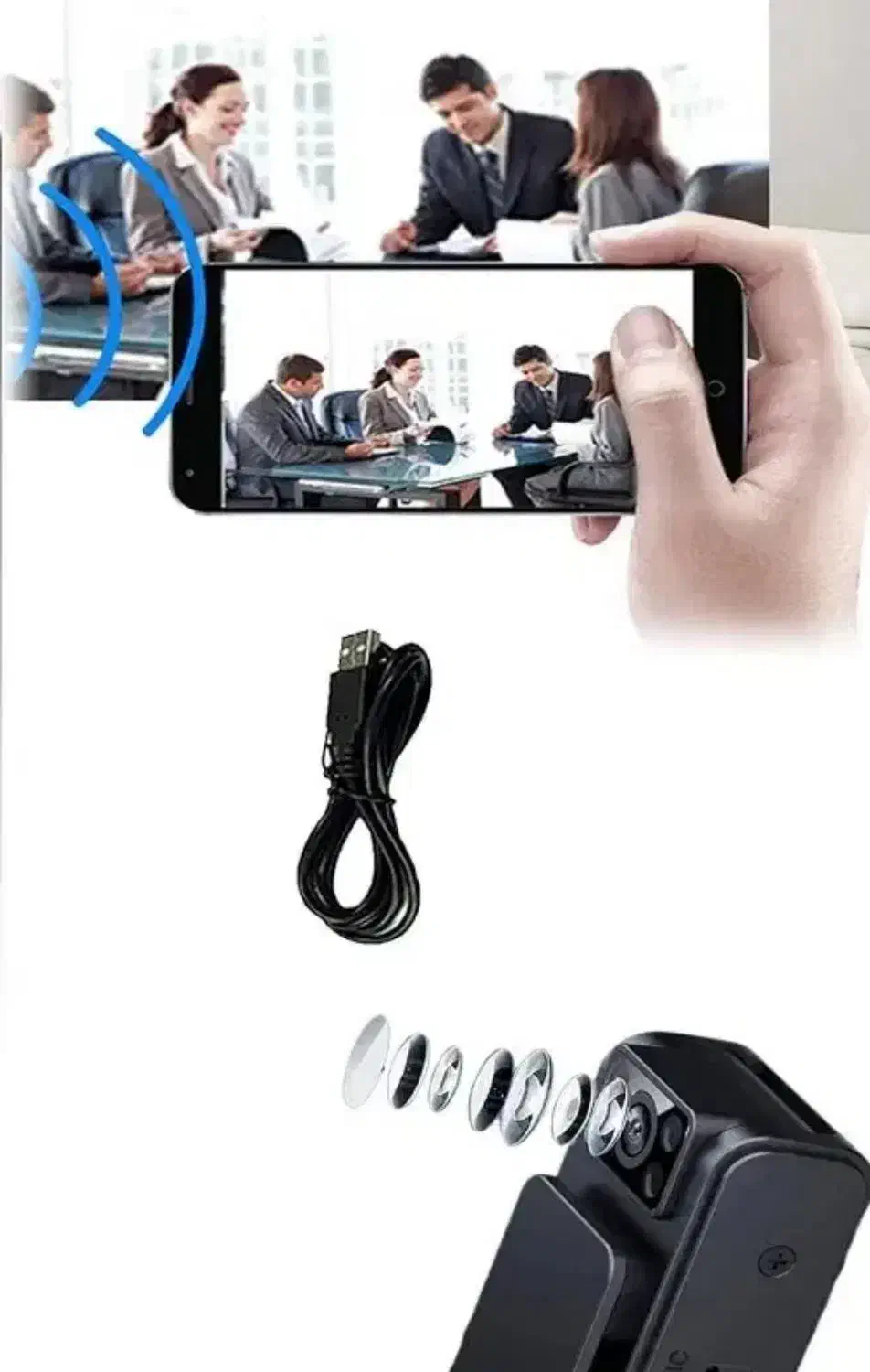 مینی دوربین فیلمبرداری / آکبند شرکتی / دوربین مخفی|دوربین عکاسی و فیلمبرداری|تبریز, |دیوار