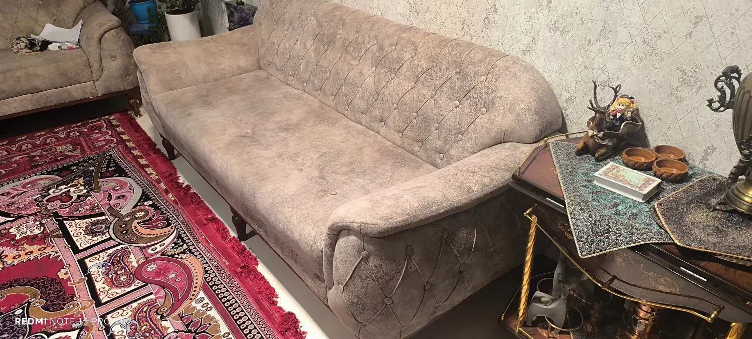 مبلمان هفت نفره چستر|مبلمان خانگی و میز عسلی|بندرعباس, |دیوار