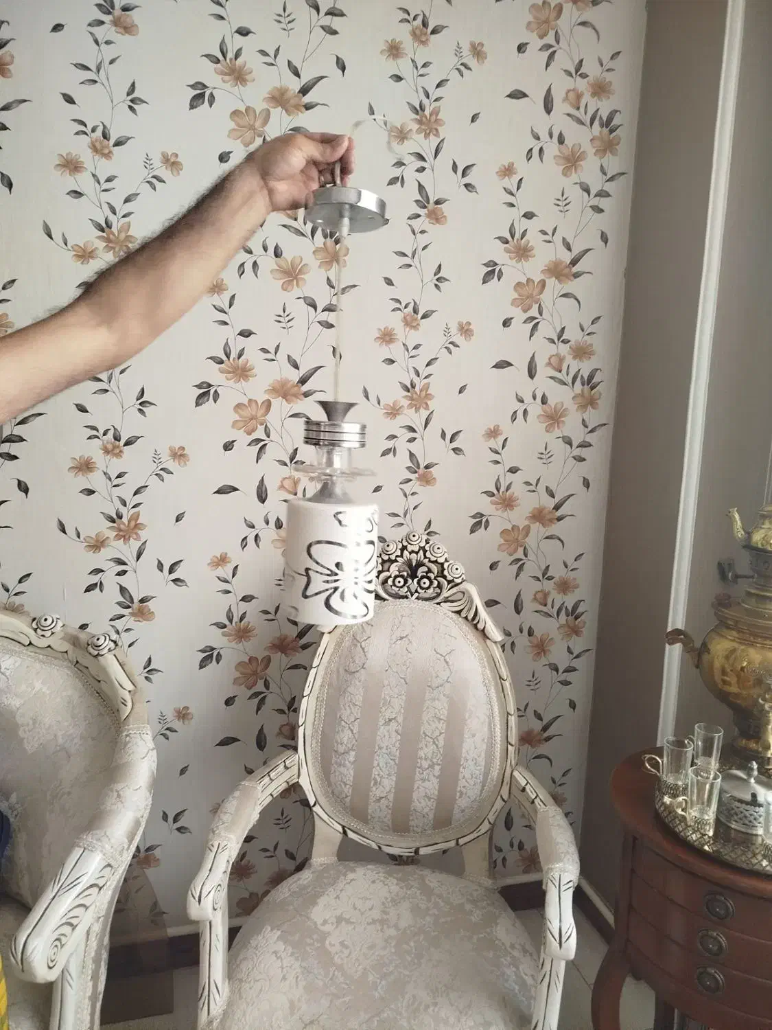 لوستر شیک آشپزخانه اتاق خواب راهرو|لوستر و چراغ آویز|تبریز, |دیوار