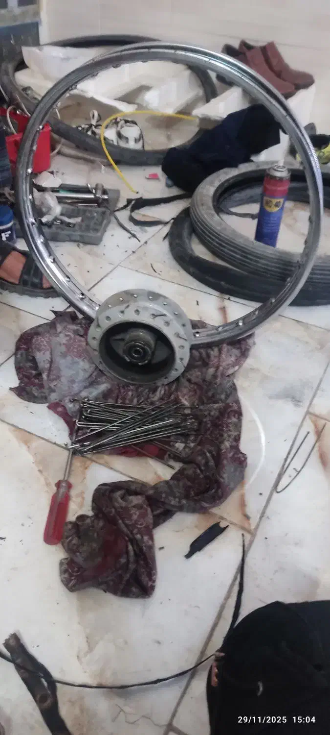 تعمیر رینگ و توپی دوچرخه،موتورسیکلت|خدمات پیشه و مهارت|مهریز, |دیوار