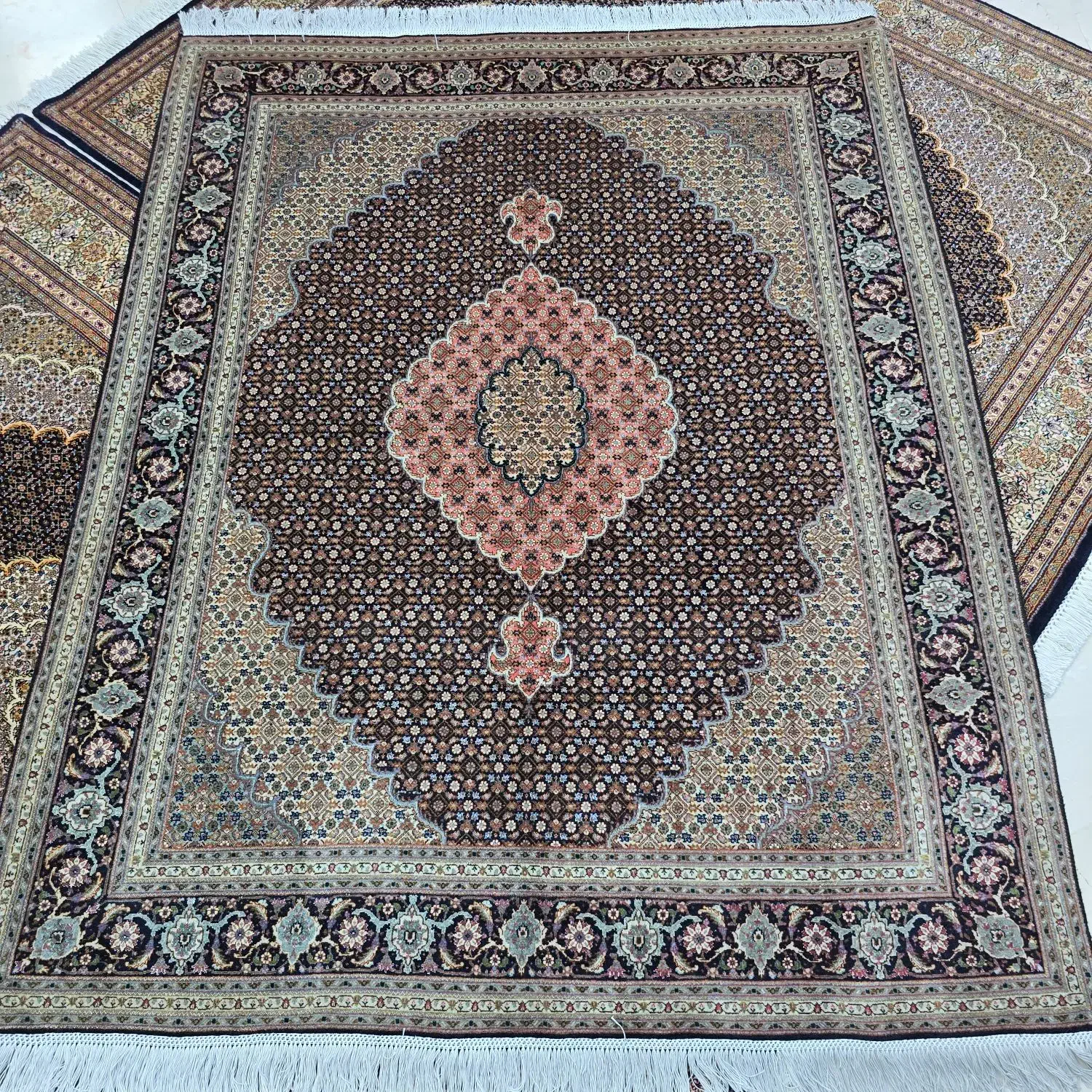 فرش دستباف تبریز جفت۳ و جفت۶ و جفت۹ متری|فرش|تهران, ونک|دیوار