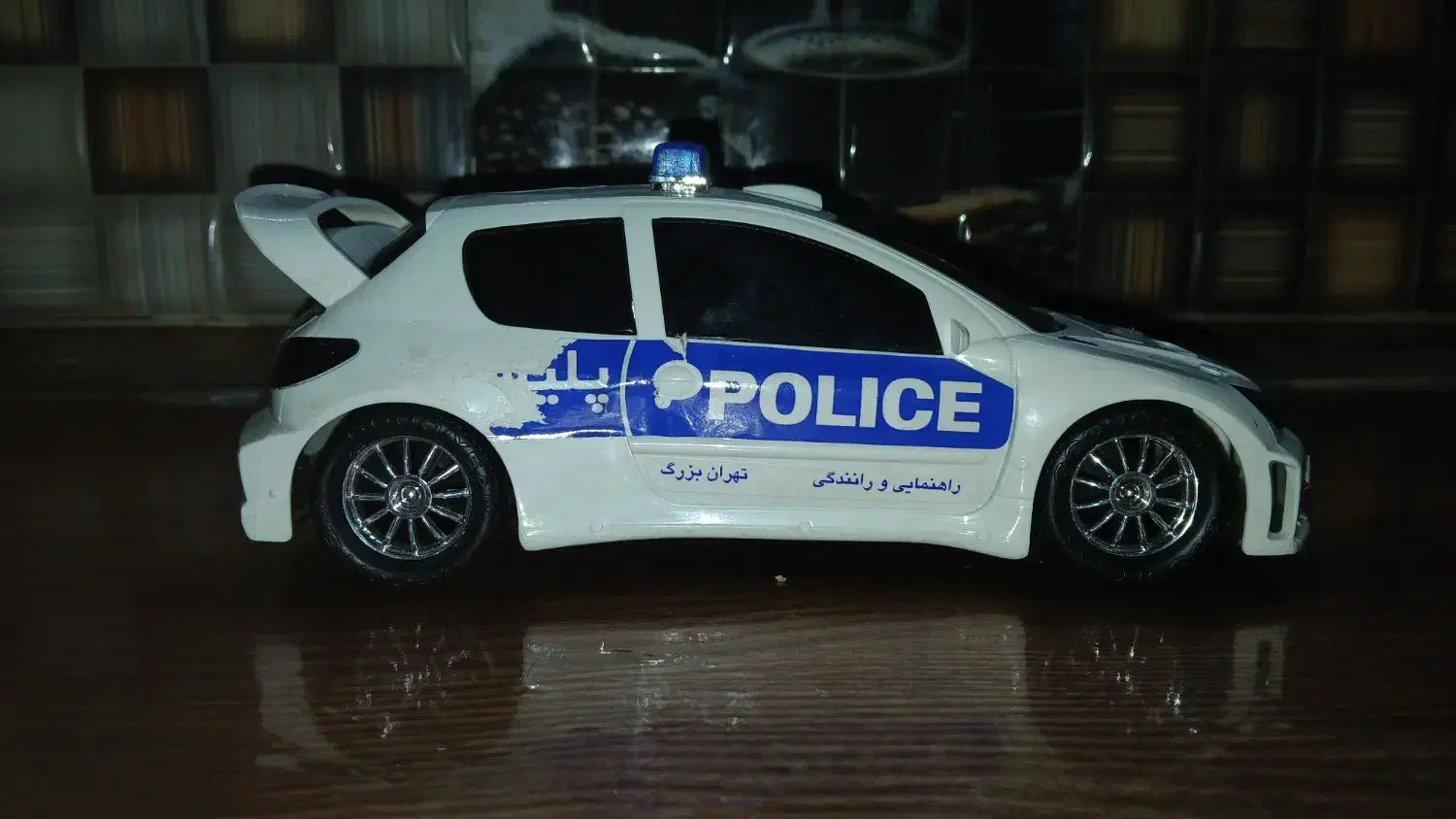 ماشین پلیس ۲۰۶ درحد نو|اسباب‌‌بازی|محمدیه-قزوین, |دیوار