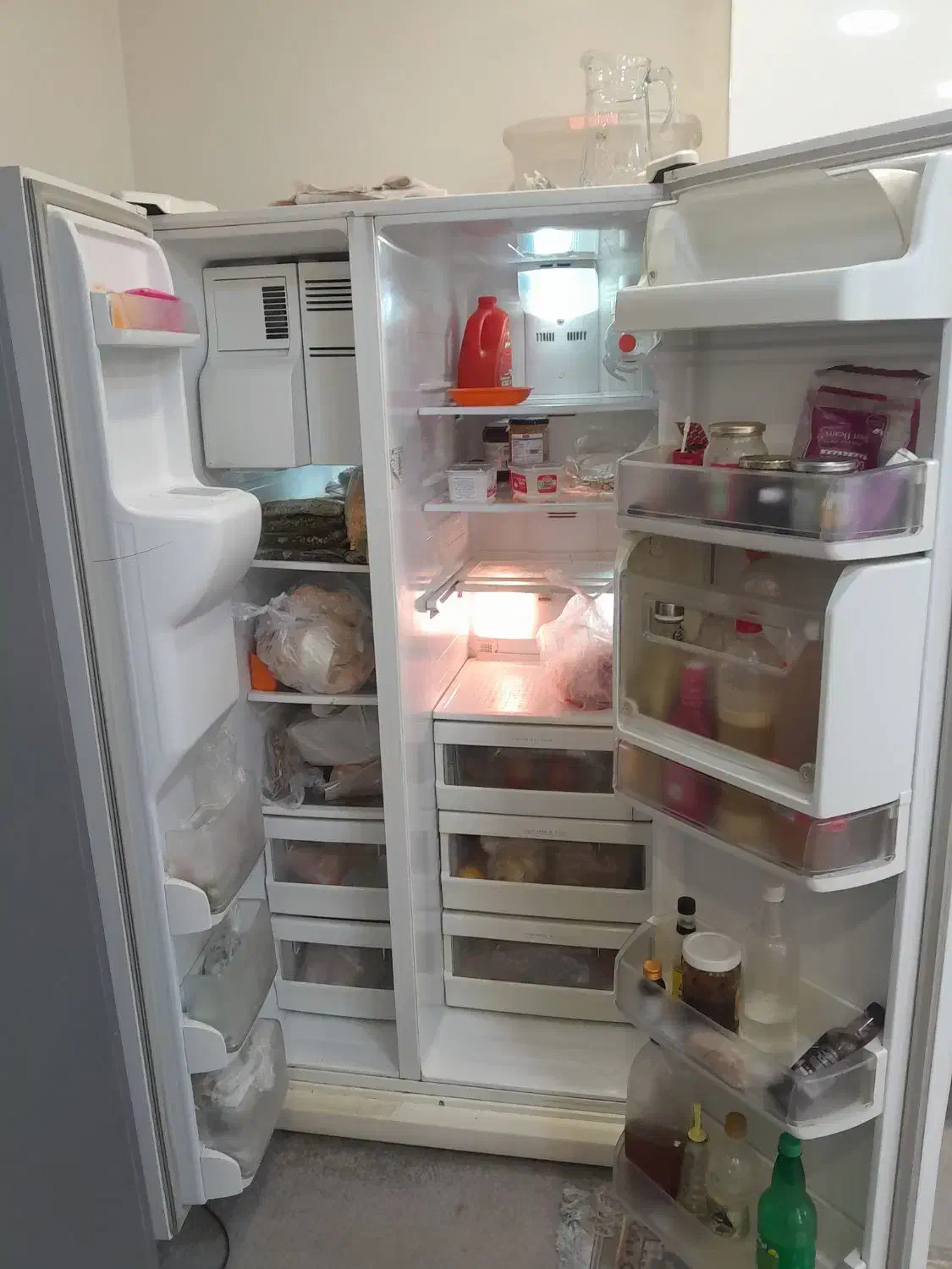 یخچال سایدبای ساید سامسونگ|یخچال و فریزر|چهاردانگه (تهران), |دیوار