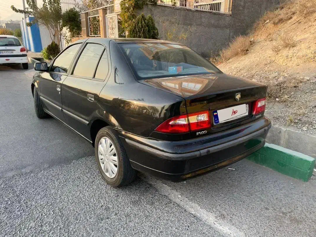 سمند LX مشکی|خودرو سواری و وانت|رودهن, |دیوار