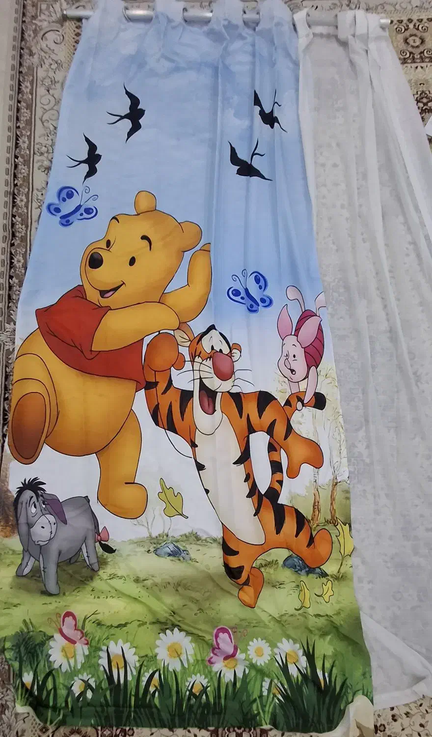 پرده اتاق کودک|پرده، رانر، رومیزی|نوشهر, |دیوار