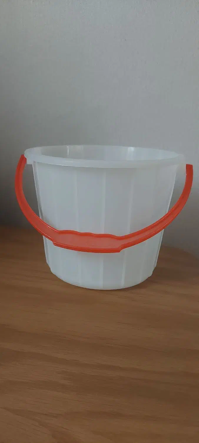 سطل پلاستیکی نودسته دار|ظروف نگهدارنده، پلاستیکی، یکبارمصرف|رشت, جهاد|دیوار