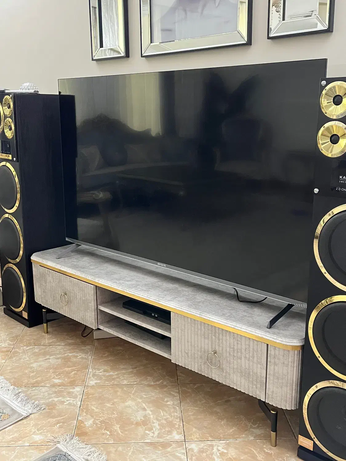 کنسول و میزتی وی|میز تلویزیون|ری, شهید غیوری (ابن باویه)|دیوار