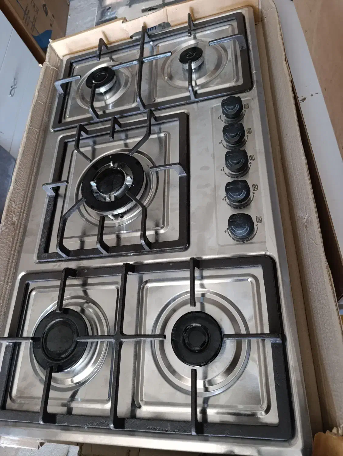 هود صفحه لمسی گاز صفحه شیشه ای و استیل پارس قاسمی|اجاق گاز و لوازم برقی پخت‌وپز|زابل, |دیوار