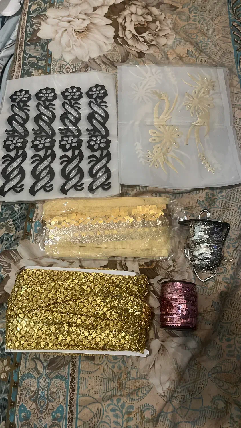 نوار پولکی و برچسب پارچه|لوازم خیاطی و بافتنی|تهران, شهرک هما|دیوار