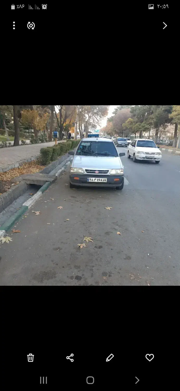 پراید صندوق دارمدل ۸۹|خودرو سواری و وانت|قزوین, |دیوار