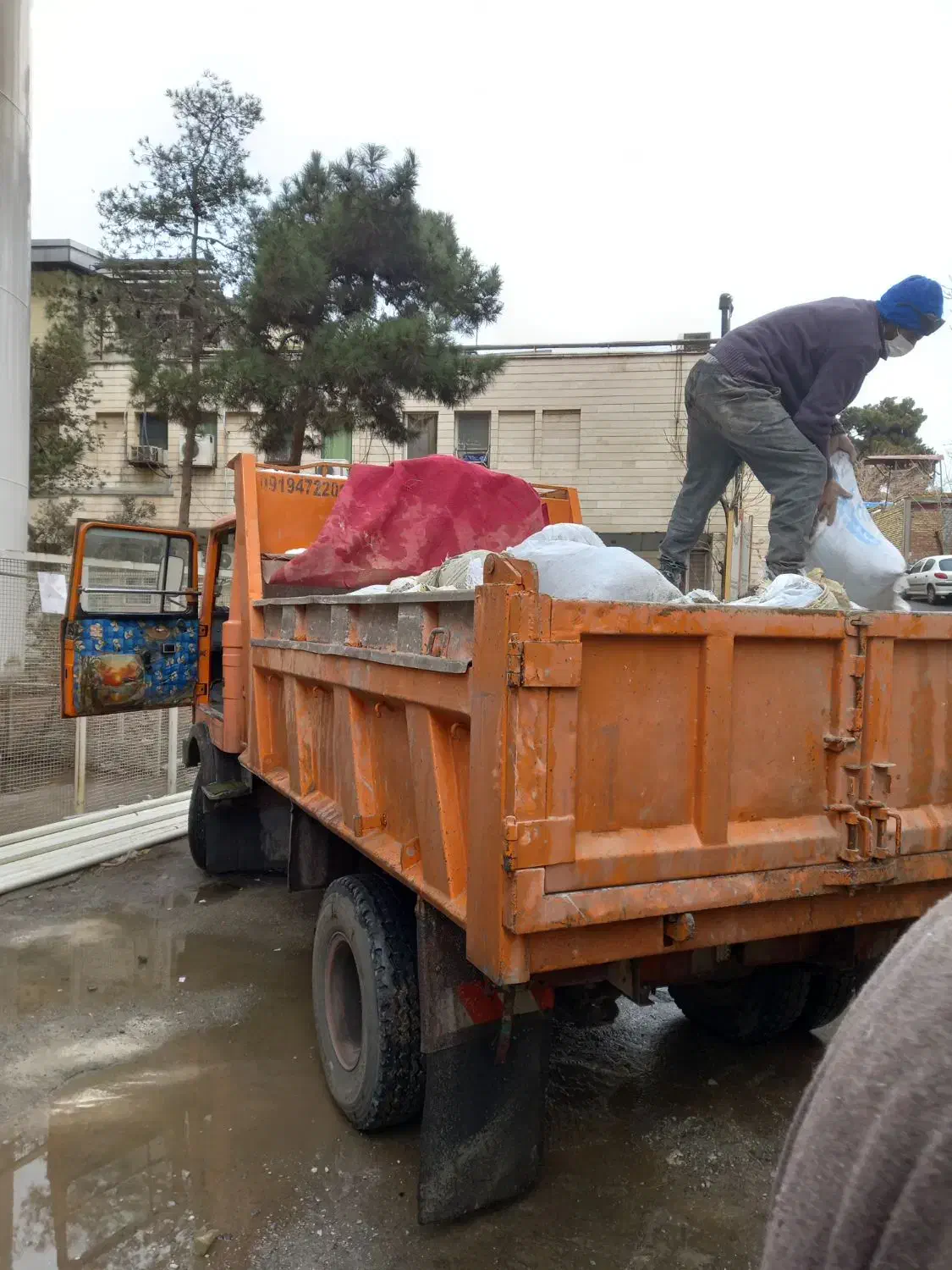 حمل نخاله وماسه وغیره|خدمات حمل و نقل|تهران, قبا|دیوار