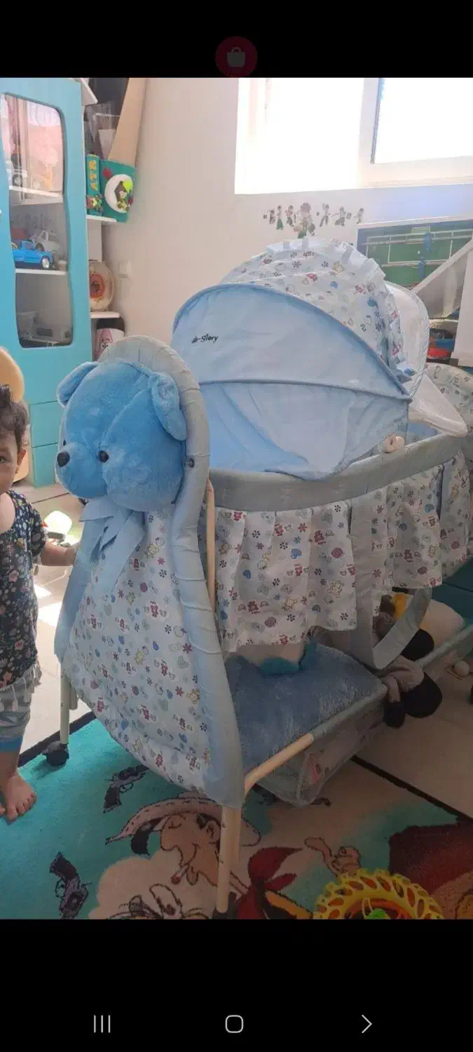 گهواره خرسی|کالسکه و لوازم جانبی|اصفهان, قهجاورستان|دیوار