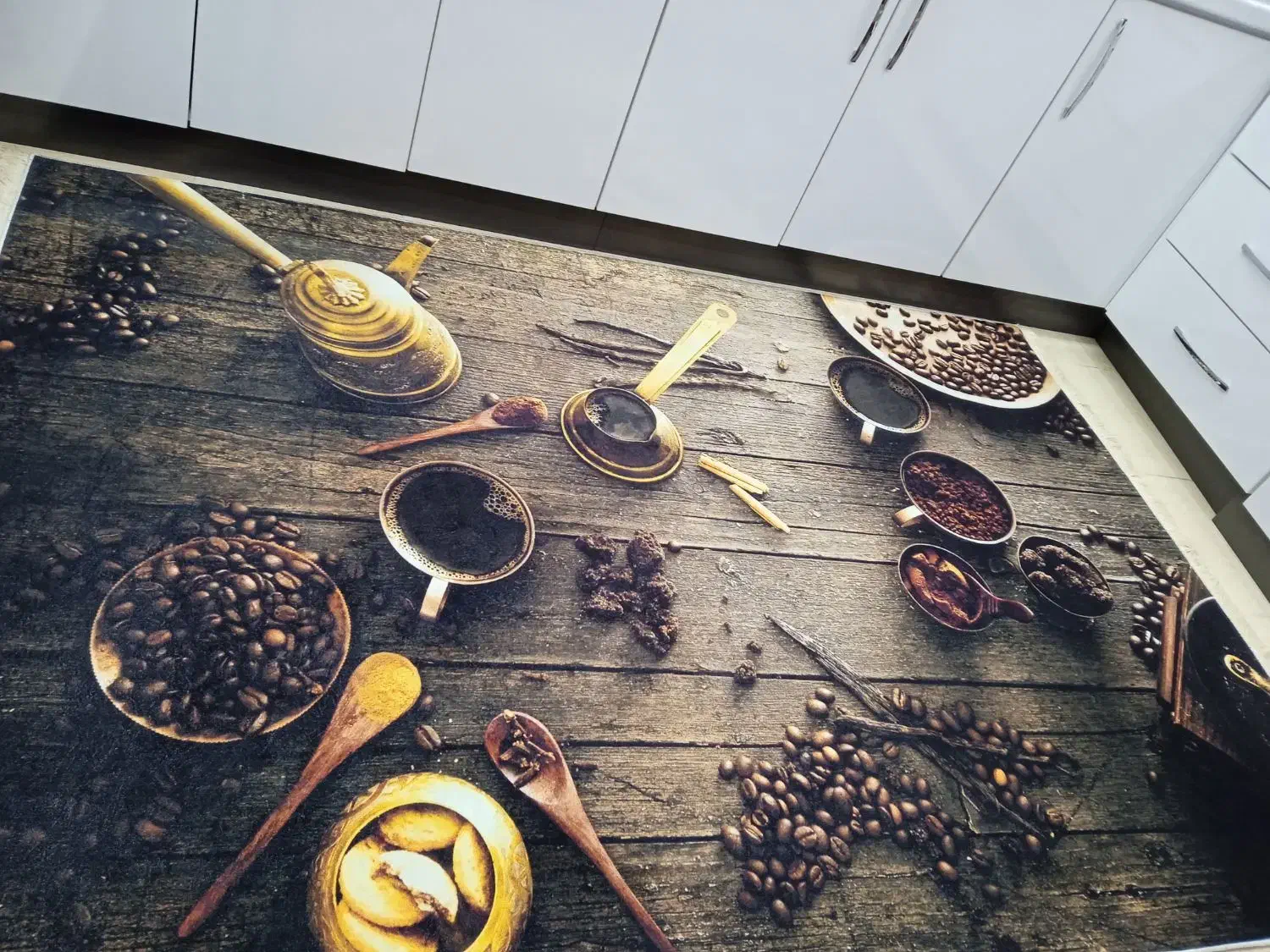 فرش ۴ متری طرح قهوه مخصوص آشپز خانه|فرش|لنگرود, |دیوار