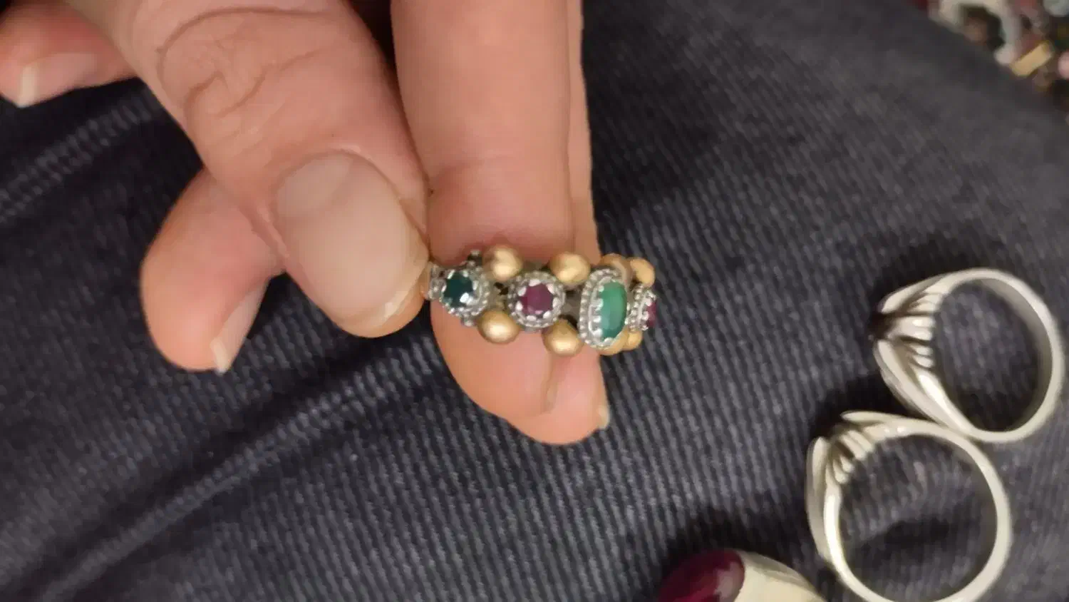 انگشتر قدیمی|کلکسیون اشیاء عتیقه|ابهر, |دیوار