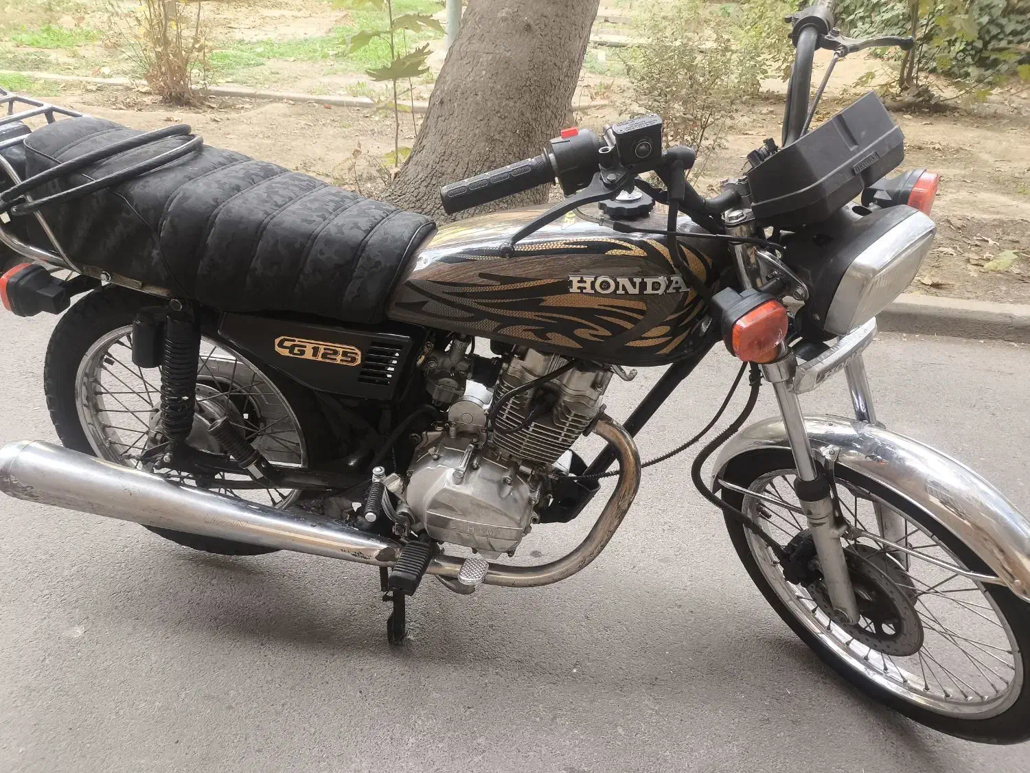 هوندا 125 کاربرات استارتی مدل 95|موتورسیکلت|تهران, نازیآباد|دیوار