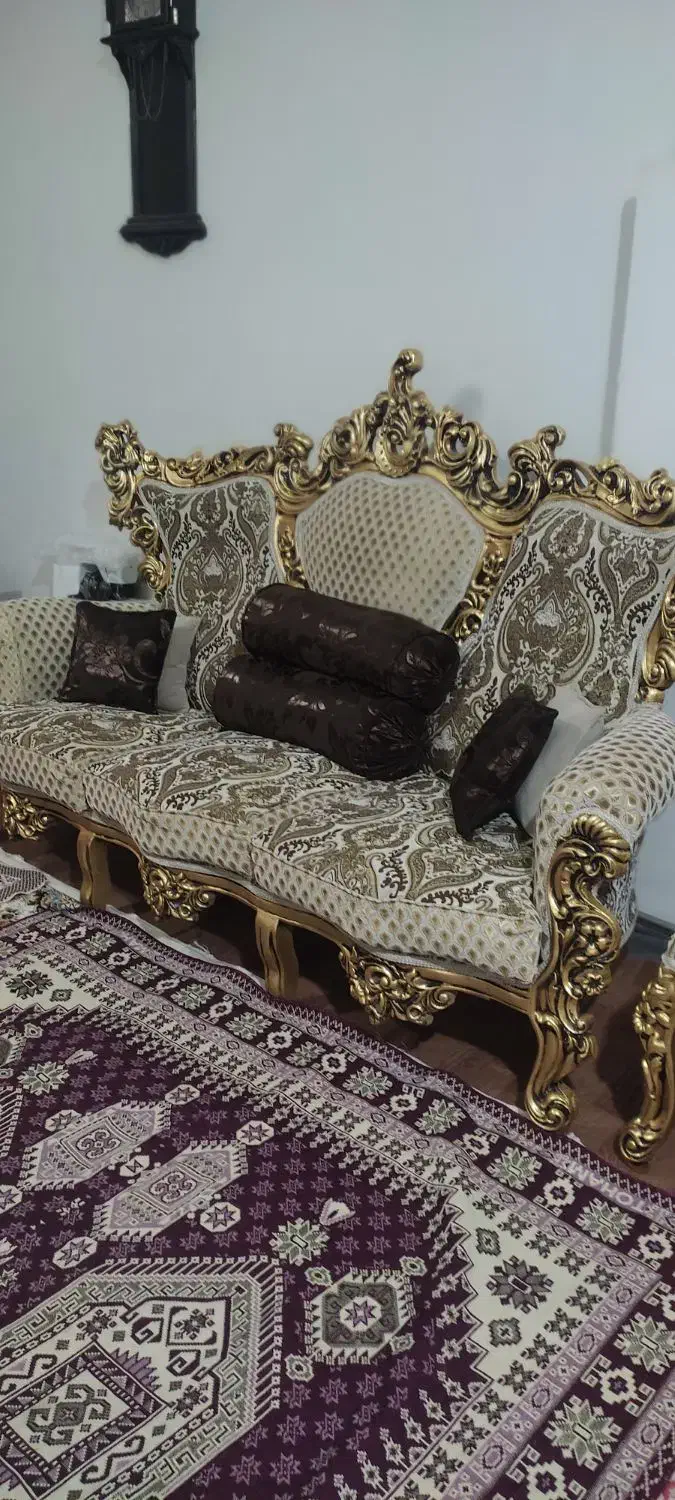 مبل سلطنتی|مبلمان خانگی و میز عسلی|میاندوآب, |دیوار