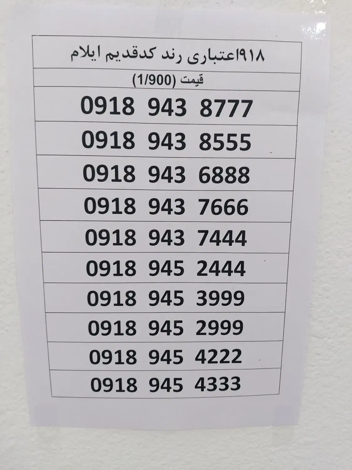 سیمکارت اعتباری رند|سیم‌کارت|ایلام, |دیوار