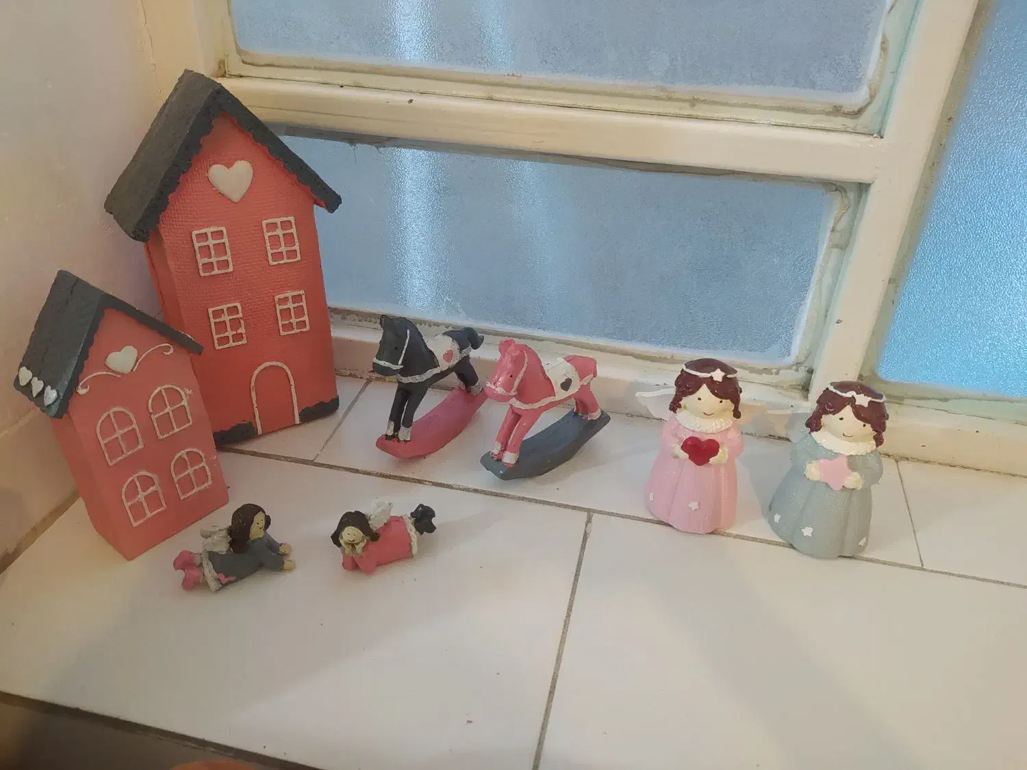 ست مجسمه زیبا برای سیسمونی|مجسمه، تندیس، ماکت|جنت, |دیوار