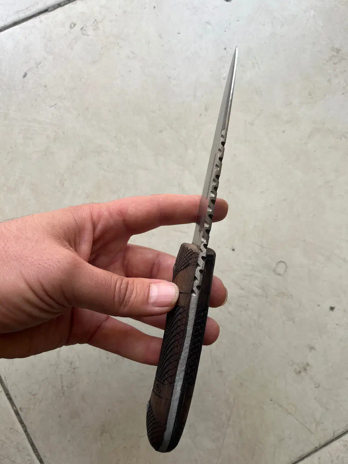 چاقو ۲۵ سانتی|کلکسیون اشیاء عتیقه|ورامین, ورامین|دیوار