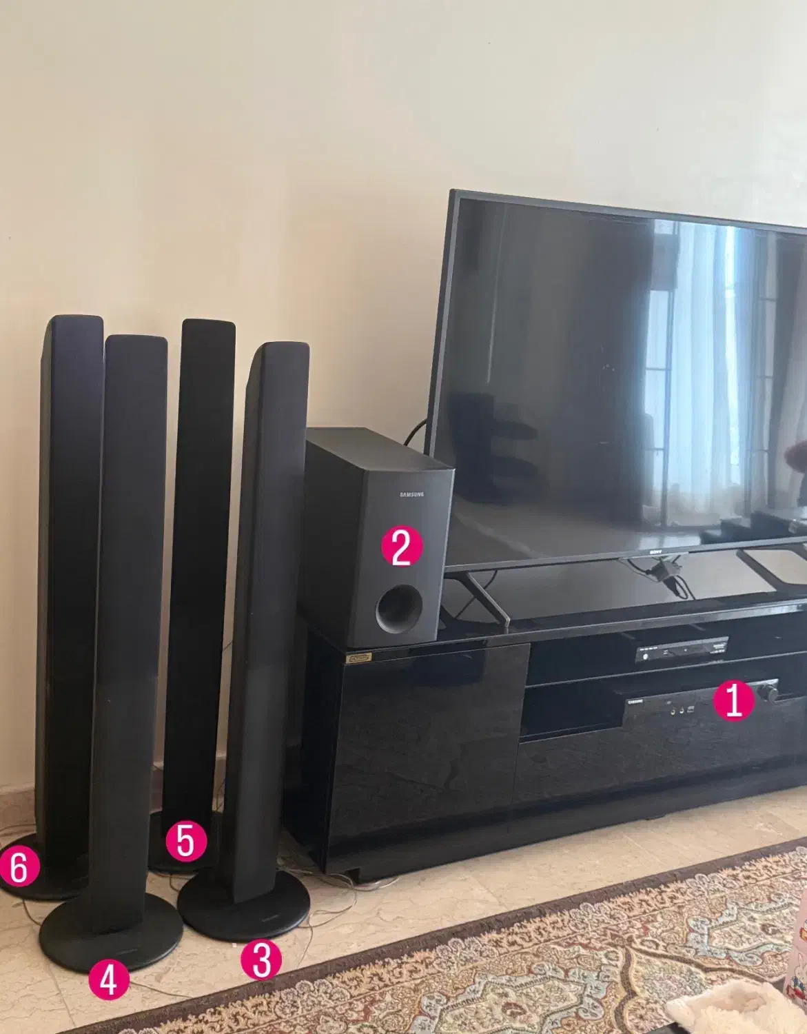 سینما خانواده۸میلیون نو کابل USB فلش سیدی میخوده|سیستم صوتی خانگی|بابل, |دیوار