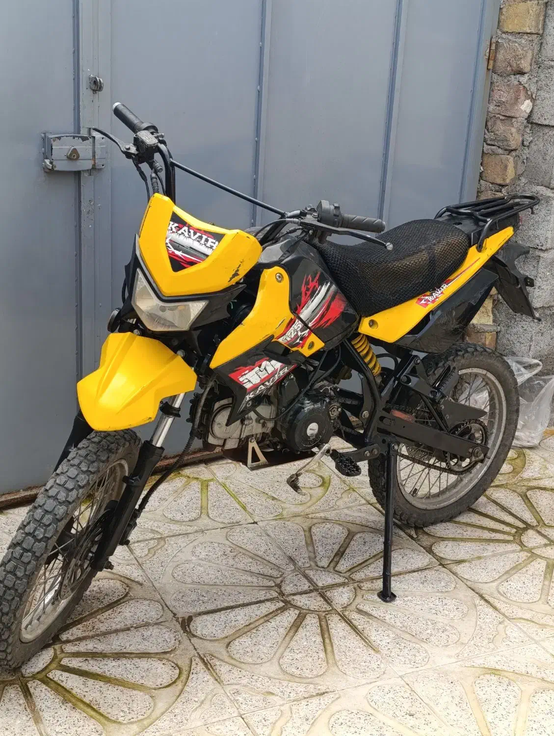 مینی کراس۱۲۵|موتورسیکلت|رشت, آب آسیاب|دیوار