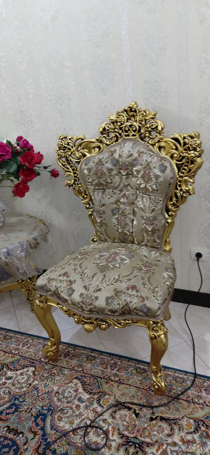 مبل سلطنتی|مبلمان خانگی و میز عسلی|تهران, صد دستگاه|دیوار