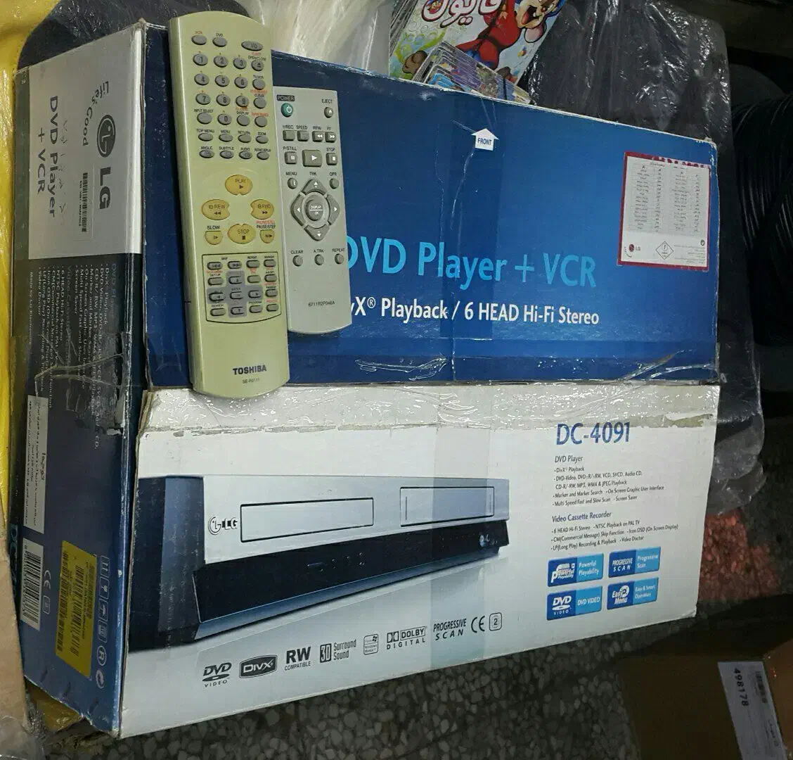 ویدعو فیلم وی اچ اس و به همراه ویدئو سی دی|پخش‌کننده DVD و ویدیو|بندر انزلی, پاسداران|دیوار