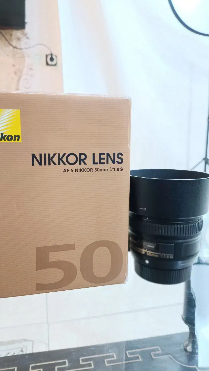 لنز نیکون 50 f1.8G|دوربین عکاسی و فیلمبرداری|تبریز, |دیوار