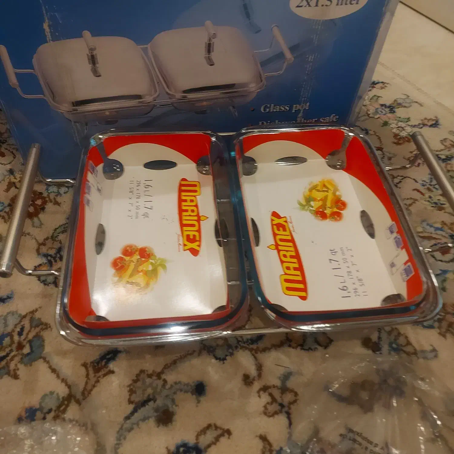 سوفله خوری دوکاسه|ظروف سرو و پذیرایی|ری, دولتآباد|دیوار