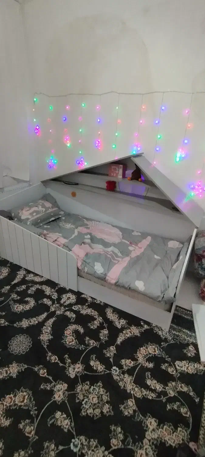 یک تخت خواب کودک مدل اشیانه ای|تخت و سرویس خواب|بوکان, |دیوار