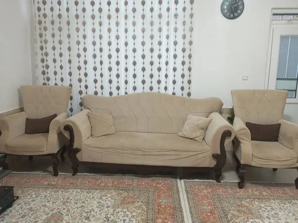 مبل پنج نفره|مبلمان خانگی و میز عسلی|مهاباد (آذربایجان غربی), |دیوار